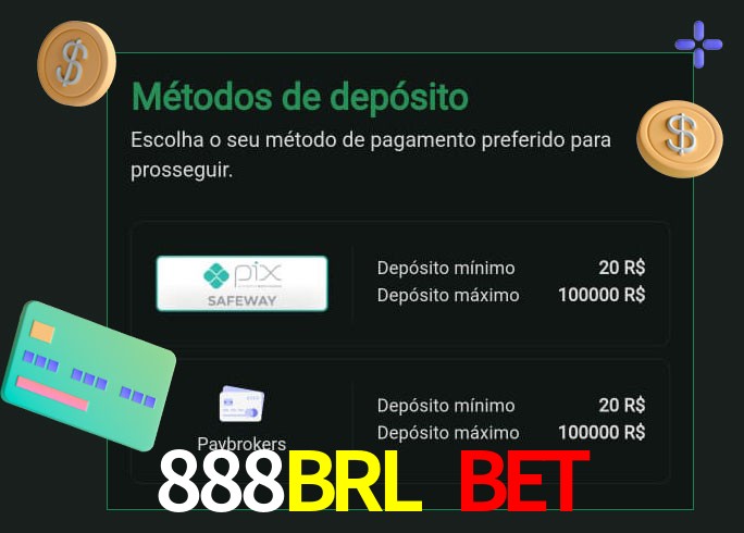 O cassino 888BRL BET oferece uma grande variedade de métodos de pagamento