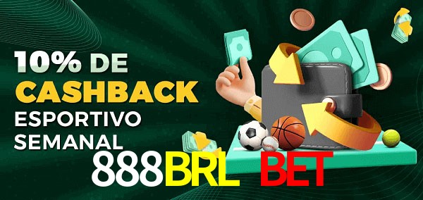 10% de bônus de cashback na 888BRL BET