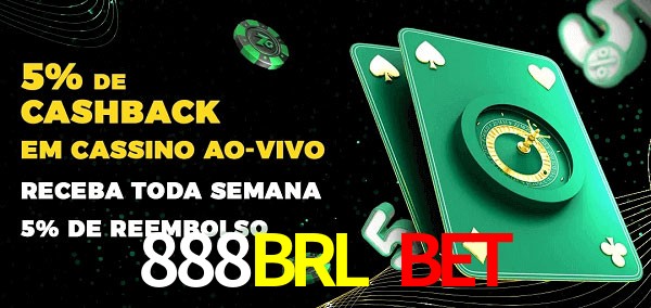 Promoções do cassino ao Vivo 888BRL BET